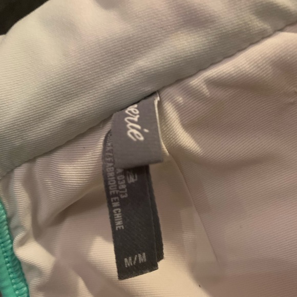 Aerie Teal Strapless Cutout Swim Top - Picture 4 of 4